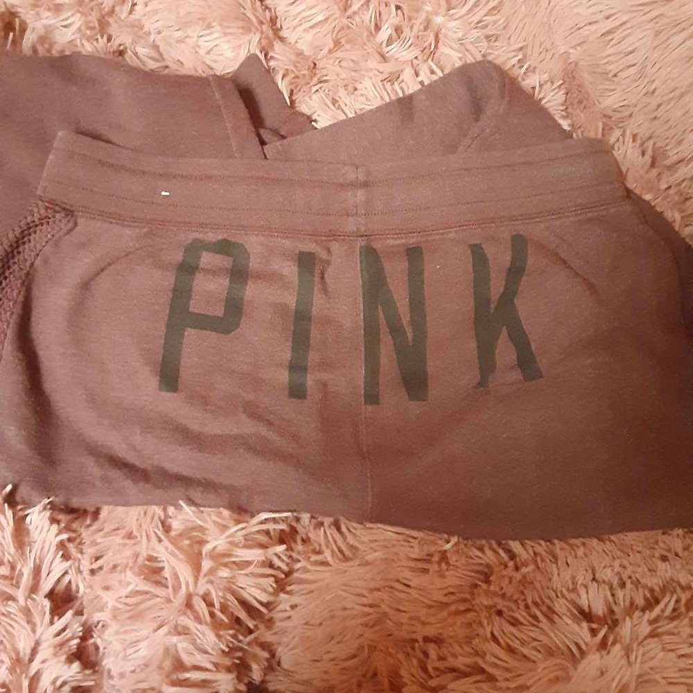 Victoria's Secret PINK Dark Purple Sweats